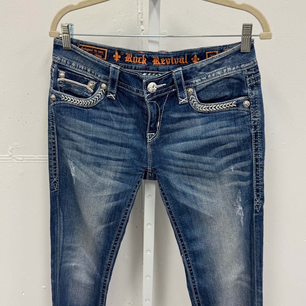 Y2K Rock‎ Revival Women’s Etty Skinny Stretch Jean Etty S12 W28 - Picture 4 of 15